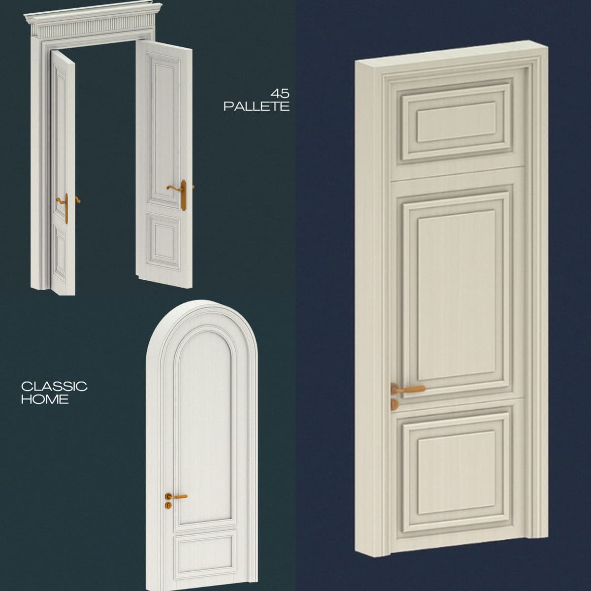 Скриншот мода Набор дверей Home Door Collection